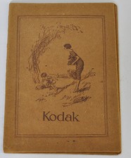 Kodak Negative Envelope /Folder Scene of Woman Child With Kodak Camera 1900