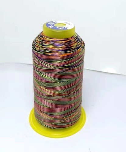 Polyester Sewing Thread Rainbow Color Weaving Floss High Speed Threads 3000Yards - Picture 23 of 31