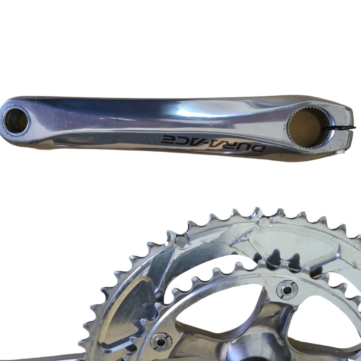 Shimano FC-7800 Dura Ace Crankset 53T 39T 175mm Polished Shimano FC-7800 Dura Ace Crankset 53T 39T 175mm Polished