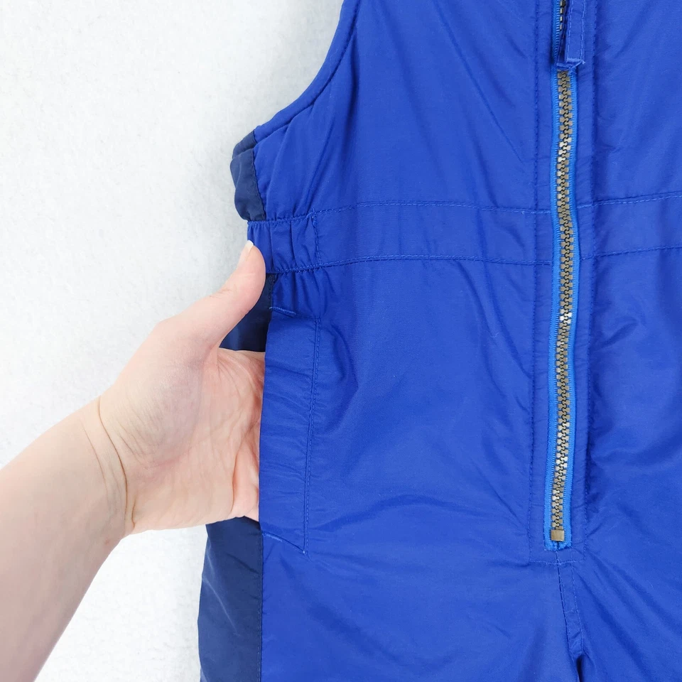 Oshkosh Bgosh Traje de Nieve Niños Pequeño 4 Azul Juventud Niños Mono Aislado Invierno Foto 3 de 4