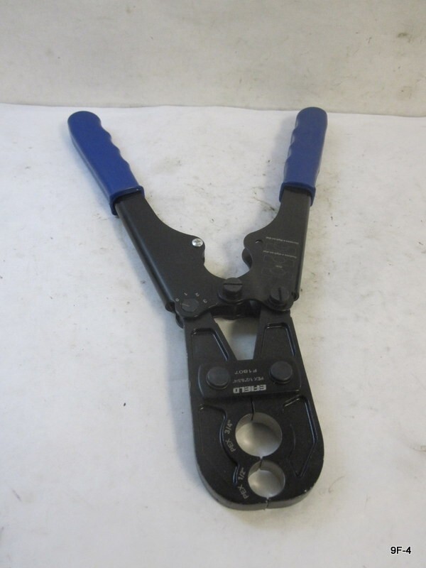 EFIELD ASTM F1807 PEX Pipe 1/2 & 3/4 COMBO Crimp TOOL ONLY