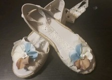 Spanish Artisanal Shoes For Communion/Flower Girl