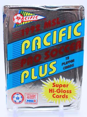 1992 Pacific Plus Pro Soccer Pack (12 Cards)