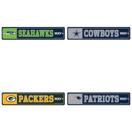 Wincraft NFL Team Street Sign 3.75" x 19" PICK YOUR TEAM, Free Shipping! - Picture 1 of 34