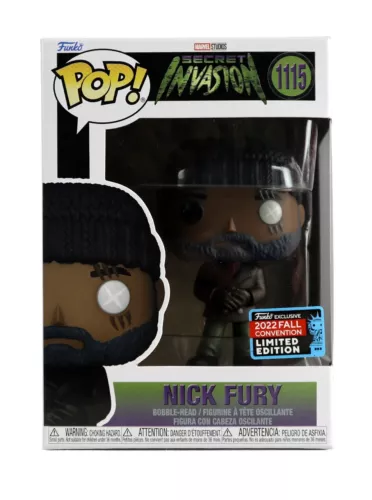 Funko Pop Secret Invasion Nick Fury Figure #1115 Fall Convention 2022 Exclusive