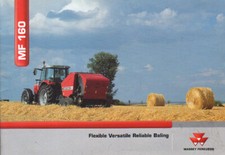 Massey Ferguson "MF 160" Round Baler Brochure Leaflet