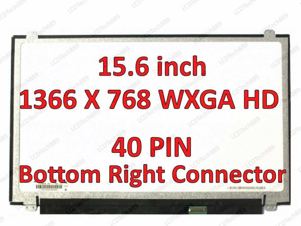 Fullcom's 15.6" LED WXGA HD Slim Glossy Replacement LCD Screen For Chi Mei Innol - Foto 5