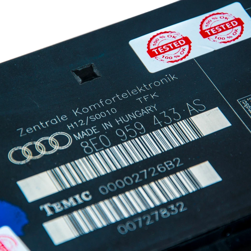 Centralina comfort 8E0959433AS 8E0 959 433 AS AUDI A4 B6 2000-2006 - Immagine 2 di 4