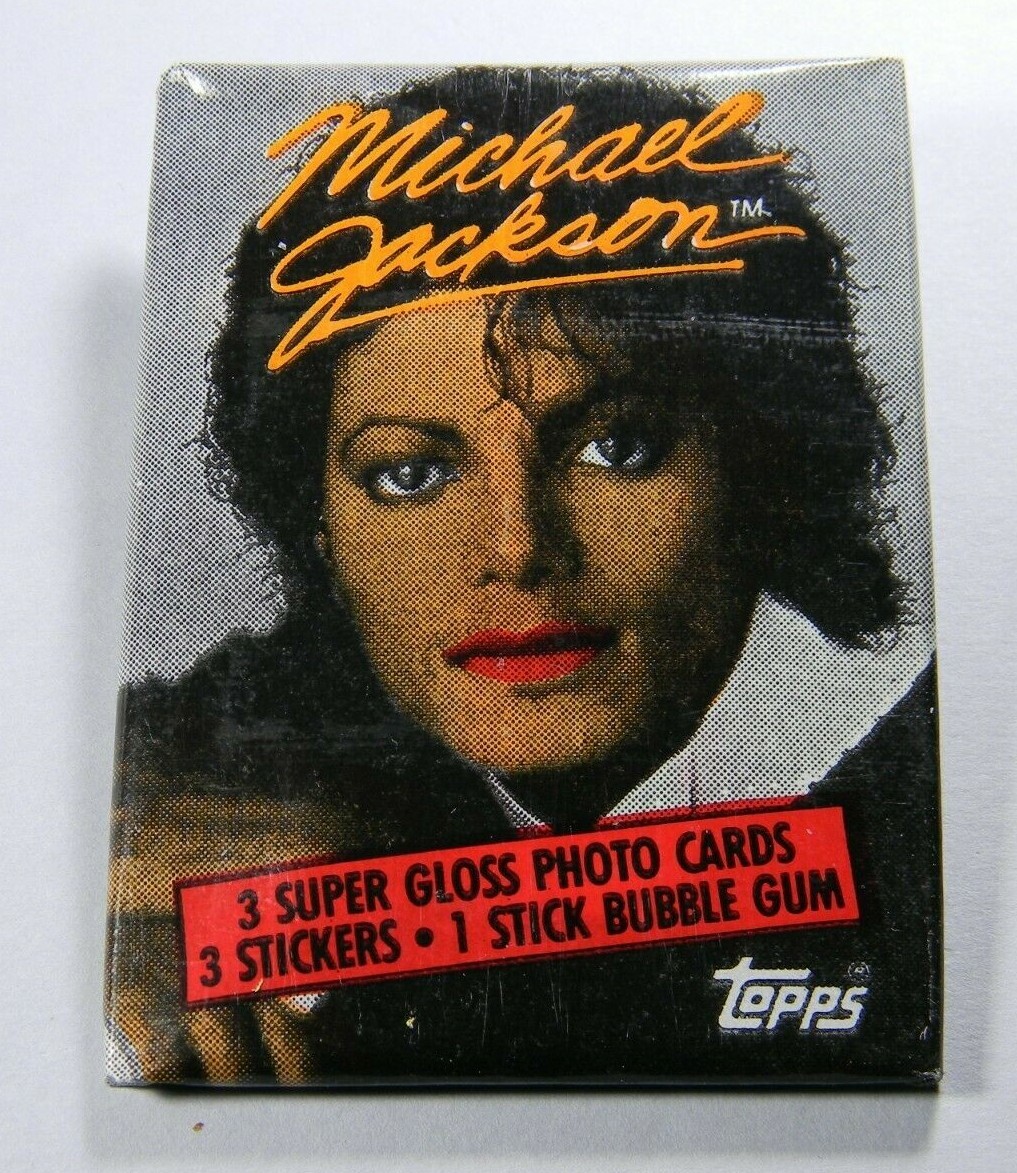 MJ様 Michael Jackson 1984 Topps Trading Cards Rare Sealed 1st Edition