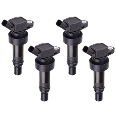 Quality Ignition Coil 4PCS for 12-17 Accent Veloster/ Rio Soul/ Attitude 1.6L L4