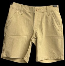 Cat  Jack Kids Tan/Beige Flat Front Shorts Size 7