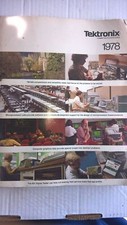 Rare Tektronix 1978 Test Equipment Catalog Manual Databook