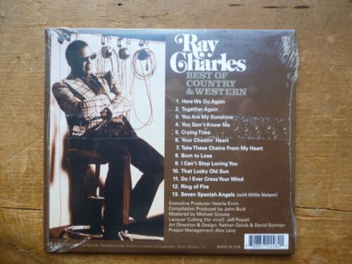 RAY CHARLES: Best of Country & Western: Sealed NEW CD 2024 - Picture 2 of 3