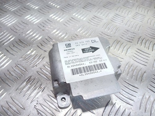 Opel Astra G 2001 Airbagsteuergerät 24416703 UST64720