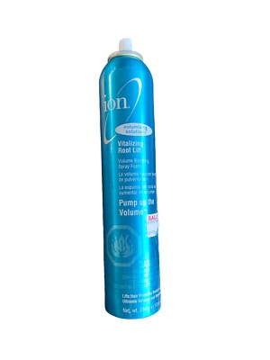 New NOS Ion Vitalizing Root Lift Volume Boosting Spray Foam Pump Up Volume READ
