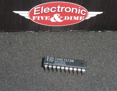 74HCT573N Philips D Latch, 1-Func, 8-Bit, CMOS, PDIP20  IC