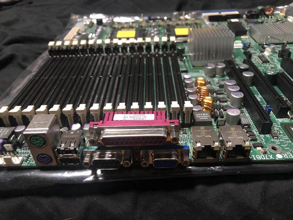 Supermicro X7DBI+ LGA771 Socket Intel 5000P Motherboard w/ I/O Shield/plate - Image 4 of 4