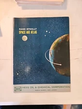 Vintage 1964 Hess Oil & Chemical Corporation  Space Age Atlas - Rand McNally