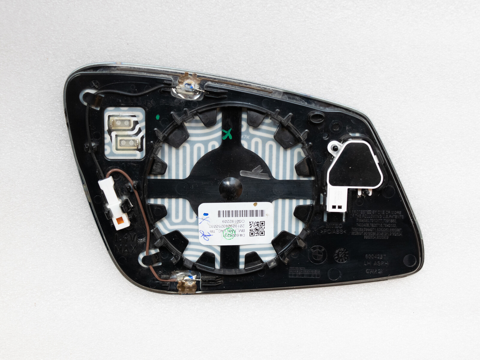 19-21 OEM BMW 1 F40 2 F44 LEFT AUTO DIM HEATED MIRROR GLASS BLIND 