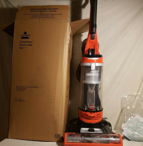 BISSELL CleanView 2486 Orange Bagless Vacuum Cleaner - Picture 1 of 12