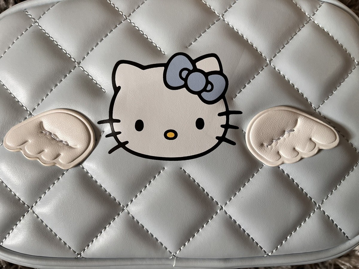 Forever 21 X Hello Kitty Blue Angel Quilted Crossbody