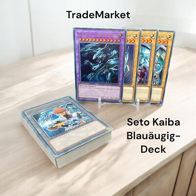 Yugioh! Seto Kaiba - Blauäugiger Weißer Drachen Deck /OVP/ Seto Kaiba