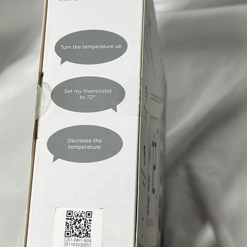 Lux CS1-WH1-B04 Digital Thermostat - Bild 4 von 5