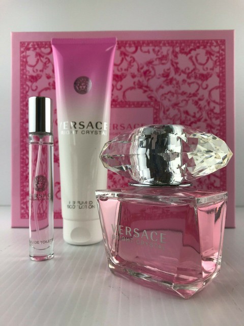 versace bright crystal mini set