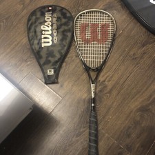 Wilson Cobra Squash Racket with Cover - Graphite Fused