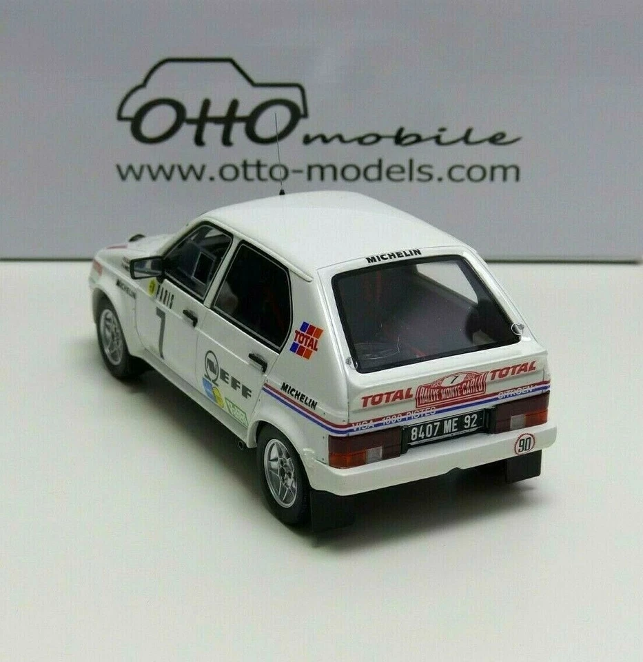 Citroën Visa Rallye Monte Carlo 1985 1000 Tracks Gr.B #7 1:18 OT306 OttO Mobile - Image 2 of 4