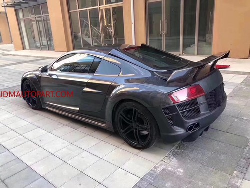 Rear Wing Spoiler Kit for Audi R8 V8 2008-2014 PPI Style Carbon Fiber - Picture 9 of 9