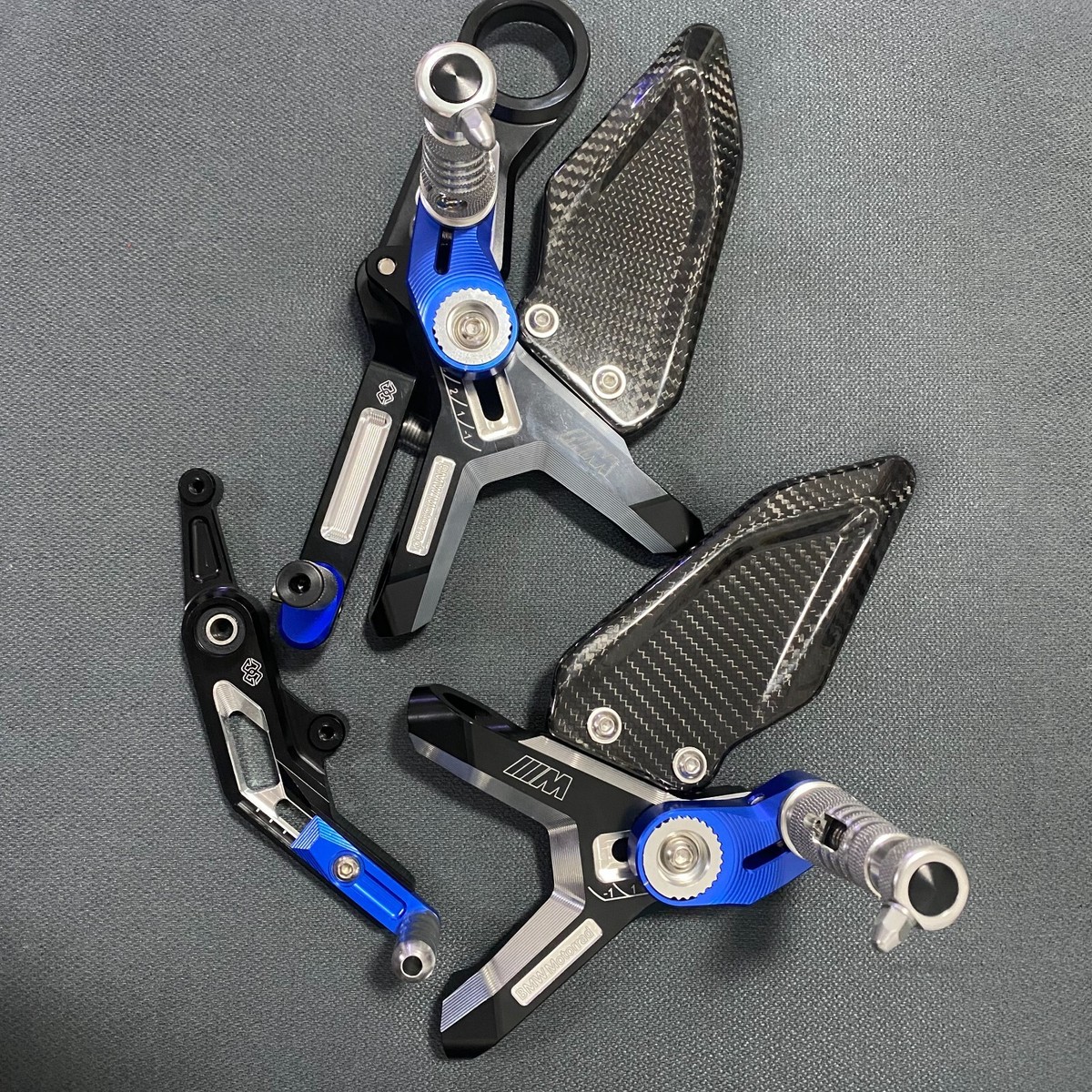 【限定価格】BMW M1000 Mパケ用 EPTAステージ0ローター 左右セット For BMW S1000RR M1000RR Footrest Kit Foot Peg Rear