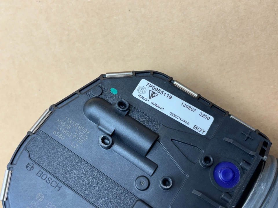 11 12 13 14 Porsche Cayenne Front Windshield Wiper Motor PO34 OEM Foto 4 de 4