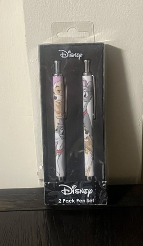 Disney "Lady and the Tramp" 2 Pack Pen Set NIB