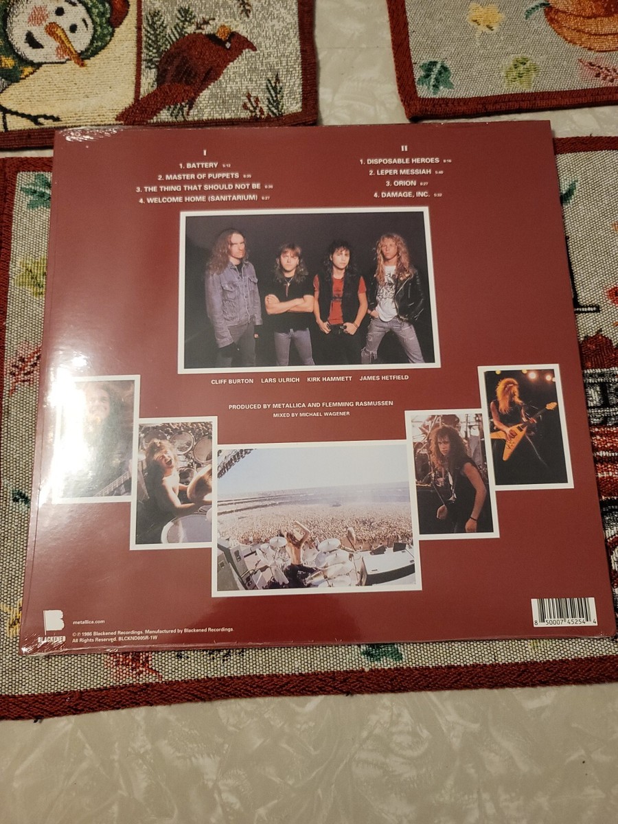 Master of Puppets by Metallica (Records, Jan-2021, 1 Discs