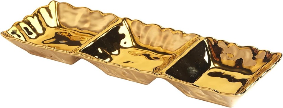 Gold Coast 3 Section Tray 15" X 5.5", Multicolor eBay
