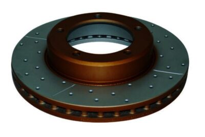 Front 4000 Series XS Gold Brake Rotor for 1998-06 Toyota Landcruiser 100 Series-