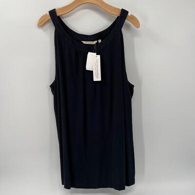 Soft Surroundings Tank Women 3X Plus Sleeveless Shirt Faustine Top Work Party Ne