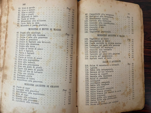 IL RE DEI CUOCHI ossia L'Arte di Mangiare Salani 1896 Libro Cucina 800 - Picture 7 of 16