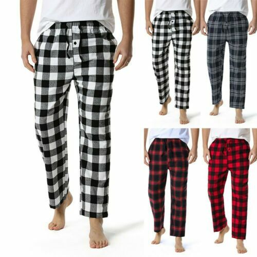 Pantaloni Tartan In Caldo Cotone Uomo Rosso Benetton - Berton Magazzini - Foto 4