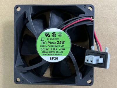 1pcs SERVO PUDC24U7C-L01 24V0.18A 4.3W 8025 inverter fan