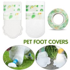 -20pcs Pet Disposable Shoe Cover Dog Go Out Disposable Pet Foot Covers