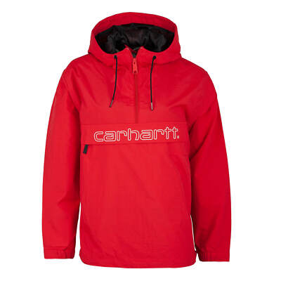 Carhartt WIP Damen Script Windbreaker Pullover redwhite carhartt WIP Windbreaker Nimbus W Regenjacken grün Damen Gr. 32