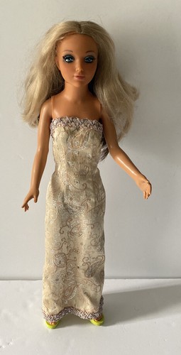 Ideal Tiffany Taylor Doll + Lime Shoes 19" Vintage Blonde Brunette Fashion 70s