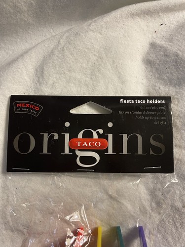 Origins Fiesta Taco Halter 4er Pack NEU bunt Menge 2 - Bild 5 von 5