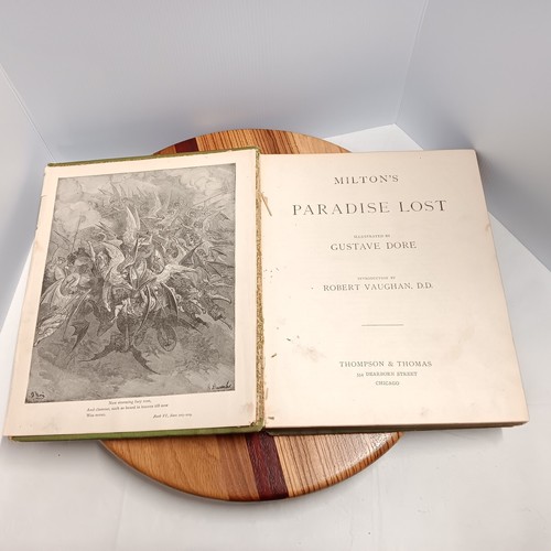 Miltons Paradise Lost Illustrated By Gustave Dore Green Thompson & Thomas 1900 - Picture 3 of 8