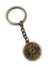 Portachiavi Bronzo Manubri Peso Lbs Metallo Ciondolo Fascino