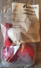 Vintage LeeWards Boutique Beaded Christmas Ornament Kit 16-47502; NOS