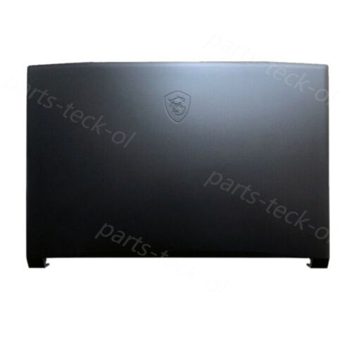 New For MSI Katana GF76 MS-17L1 MS-17L2 LCD Back Cover + Bezel +Hinges Black US - Picture 2 of 7