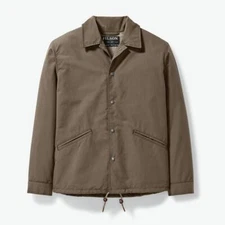 Filson Lightweight Supply Jacket Canteen Brown NEW NWT Water Resistant USA Made